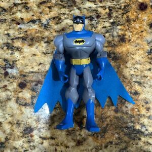 Batman Action Figure The Brave and the Bold Mattel DC Comics Blue Cape